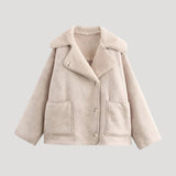 Cappotto Invernale con Collo in Shearling