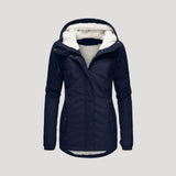 Parka Invernale Jasirada – Giacca con Cappuccio Foderata in Pile