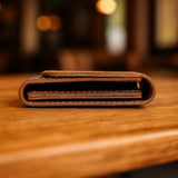 Luca – Portafoglio da Viaggio Vintage in Pelle