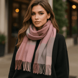 Sciarpa Liora - Morbida - Elegante - A Quadri