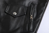 Zavelli | Giacca biker in pelle