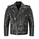 Zavelli | Giacca biker in pelle