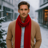 Sciarpa Rossa in Cashmere - Eleganza - Calore - Senza Tempo