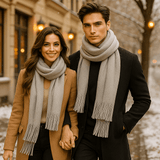 Sciarpa Lunga Cashmere - Elegante - Morbida - Stile Invernale