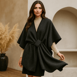 Giacca elegante con scialle - lusso - comfort - donna - cerimonia - sartoriale