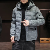 Elegante giacca in piuma da uomo