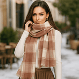 Sciarpa Liora - Morbida - Elegante - A Quadri