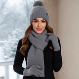 Set cappello - sciarpa - guanti donna inverno